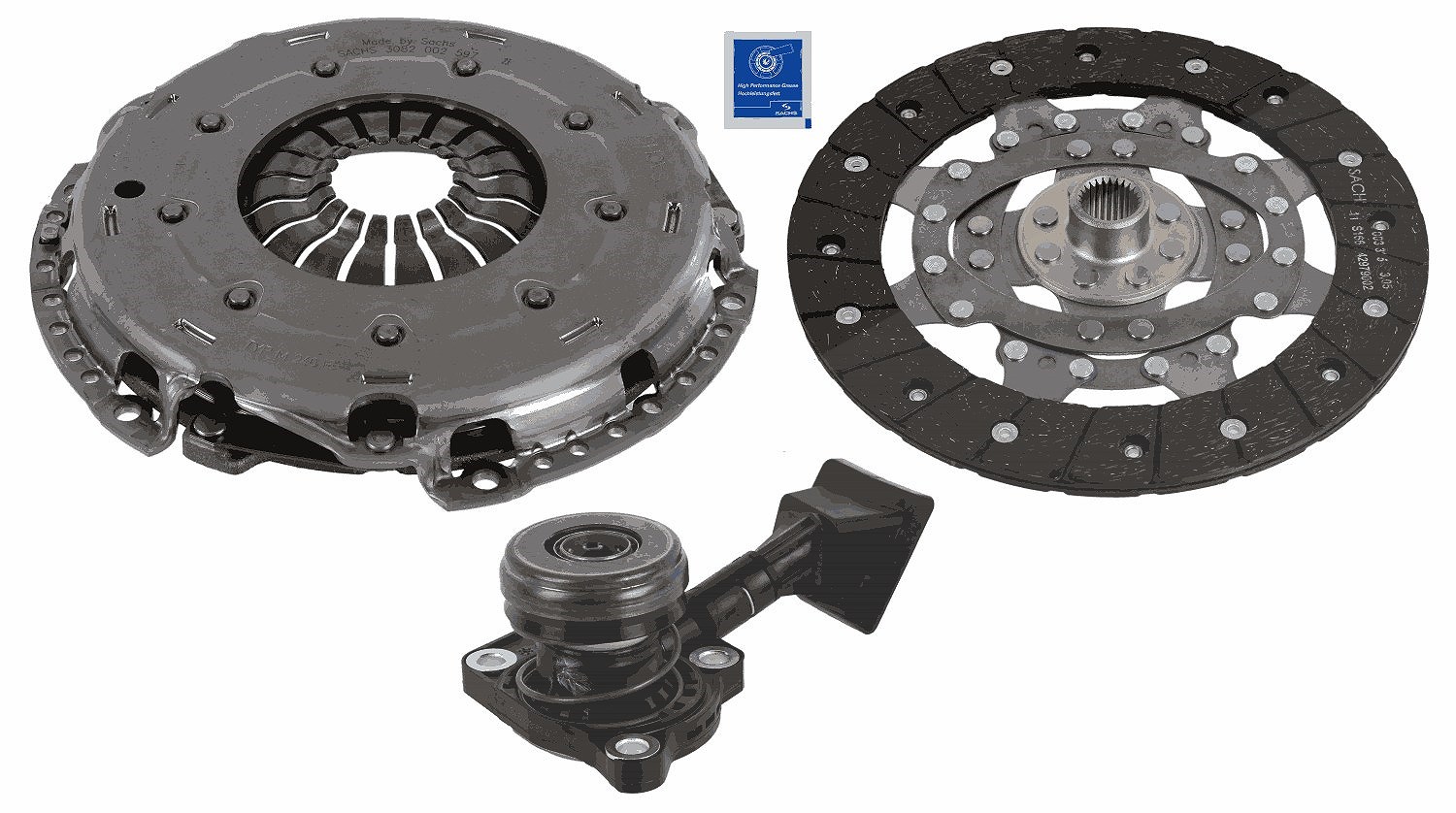 Sachs Kupplungssatz [Hersteller-Nr. 3000990472] für Peugeot, Opel, Citroën, Vauxhall, Ds