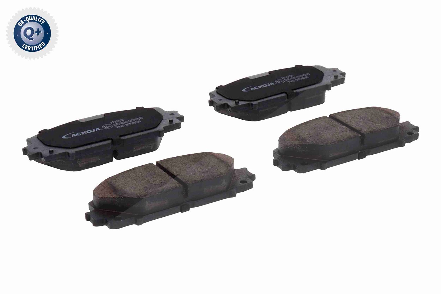 Ackoja Bremsbelagsatz, Scheibenbremse [Hersteller-Nr. A70-0036] für Lifan, Toyota, Daihatsu, Perodua