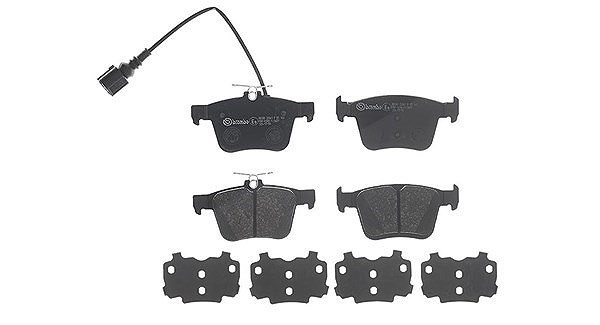 Magneti Marelli Bremsbelagsatz, Scheibenbremse [Hersteller-Nr. 363700485162] für Audi