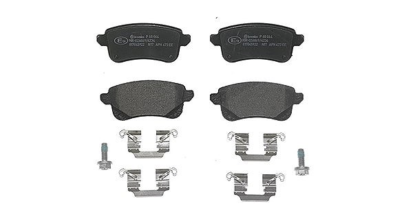 Magneti Marelli Bremsbeläge hinten (Satz) [Hersteller-Nr. 363700468064] für Renault