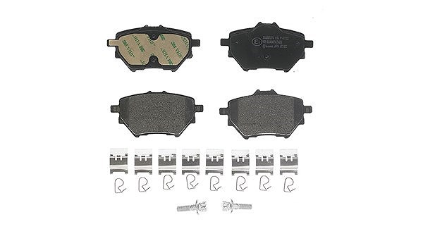 Magneti Marelli Bremsbelagsatz, Scheibenbremse [Hersteller-Nr. 363700461122] für Opel, Vauxhall, Peugeot, Citroën