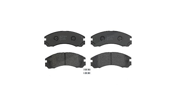 Magneti Marelli Bremsbelagsatz, Scheibenbremse [Hersteller-Nr. 363700461089] für Mitsubishi, Citroën, Peugeot