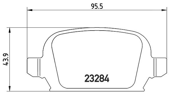 Magneti Marelli Bremsbelagsatz, Scheibenbremse [Hersteller-Nr. 363700459037] für Opel, Vauxhall