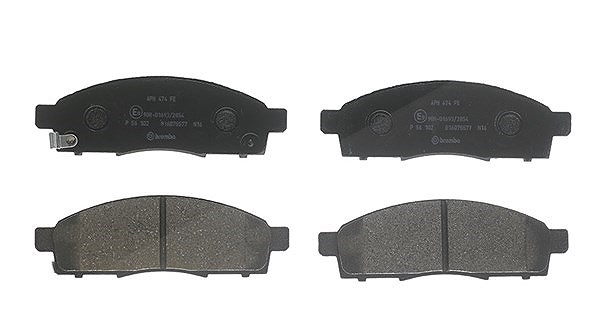 Magneti Marelli Bremsbelagsatz, Scheibenbremse [Hersteller-Nr. 363700456102] für Nissan