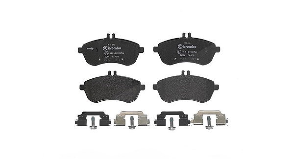 Magneti Marelli Bremsbelagsatz, Scheibenbremse [Hersteller-Nr. 363700450070] für Mercedes-Benz
