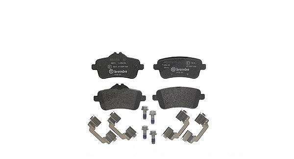Magneti Marelli Bremsbelagsatz, Scheibenbremse [Hersteller-Nr. 363700450101] für Mercedes-Benz