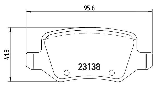 Magneti Marelli Bremsbelagsatz, Scheibenbremse [Hersteller-Nr. 363700450090] für Mercedes-Benz