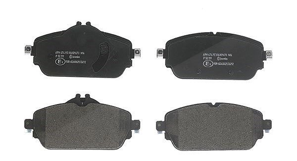 Magneti Marelli Bremsbelagsatz, Scheibenbremse [Hersteller-Nr. 363700450119] für Mercedes-Benz