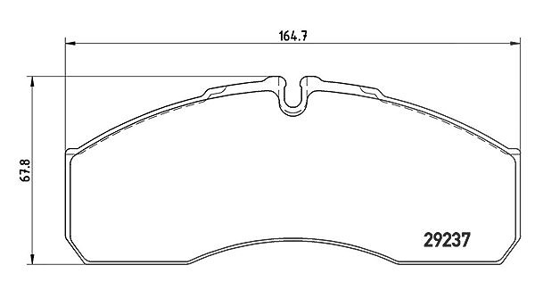 Magneti Marelli Bremsbelagsatz, Scheibenbremse [Hersteller-Nr. 363700450083] für Mercedes-Benz