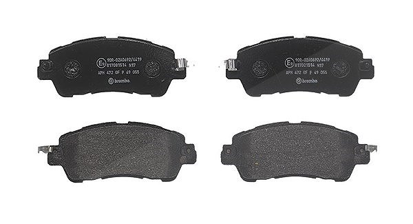Magneti Marelli Bremsbelagsatz, Scheibenbremse [Hersteller-Nr. 363700449055] für Mazda