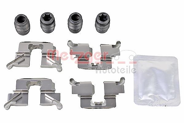 Metzger Autoteile Zubehörsatz, Scheibenbremsbelag [Hersteller-Nr. 109-0047] für Peugeot, Mazda