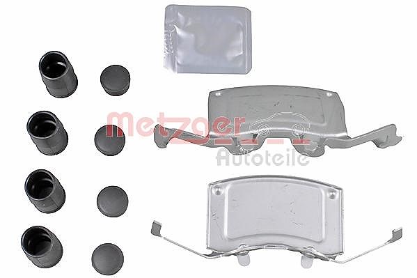 Metzger Autoteile Zubehörsatz, Scheibenbremsbelag [Hersteller-Nr. 109-0051] für VW