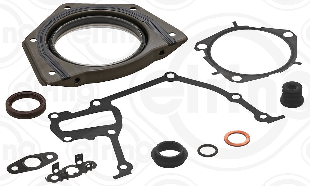 Elring Dichtungssatz, Kurbelgehäuse [Hersteller-Nr. 592.910] für Opel, Suzuki, Chrysler, Lancia, Fiat, Alfa Romeo, Vauxhall