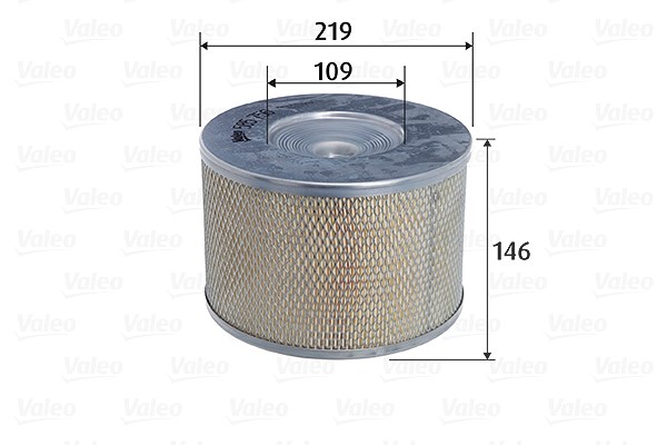 Valeo Luftfilter [Hersteller-Nr. 585756] für Toyota