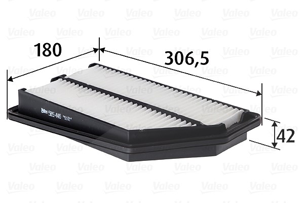 Valeo Luftfilter [Hersteller-Nr. 585446] für Honda