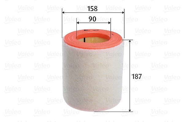 Valeo Luftfilter [Hersteller-Nr. 585763] für Audi