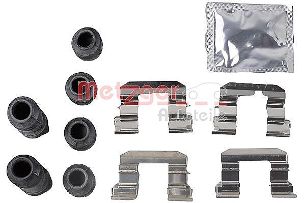 Metzger Autoteile Zubehörsatz, Scheibenbremsbelag [Hersteller-Nr. 109-0028] für Fiat, Kia