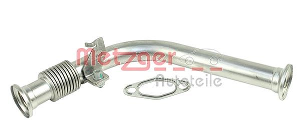 Metzger Autoteile Rohrleitung, AGR-Ventil [Hersteller-Nr. 0892654] für Mercedes-Benz