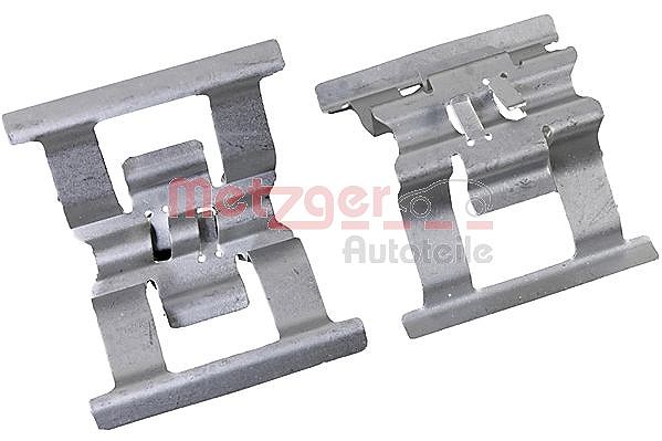 Metzger Autoteile Zubehörsatz, Scheibenbremsbelag [Hersteller-Nr. 109-0031] für Volvo, VW, Porsche, Audi