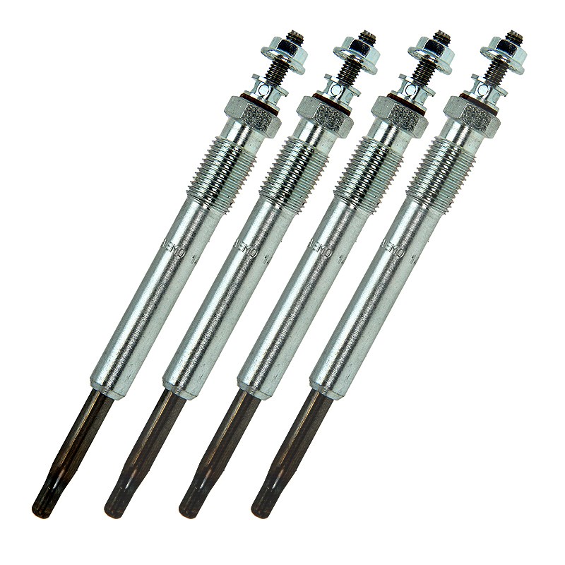 Bestprice 4x Glühkerze [Hersteller-Nr. 10662400] für Peugeot, Fiat, Lancia, Citroën