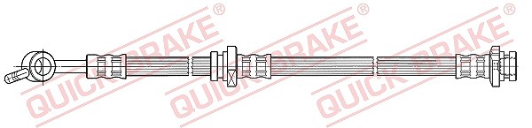 Quick Brake Bremsschlauch vorne [Hersteller-Nr. 50.806] für Nissan