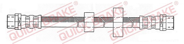 Quick Brake Bremsschlauch vorne [Hersteller-Nr. 22.406] für VW