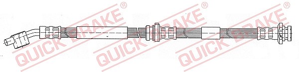 Quick Brake Bremsschlauch vorne rechts [Hersteller-Nr. 58.979] für Nissan