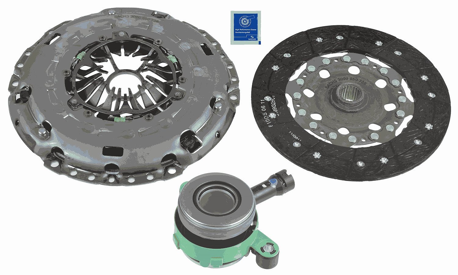 Sachs Kupplungssatz [Hersteller-Nr. 3000990310] für Mitsubishi