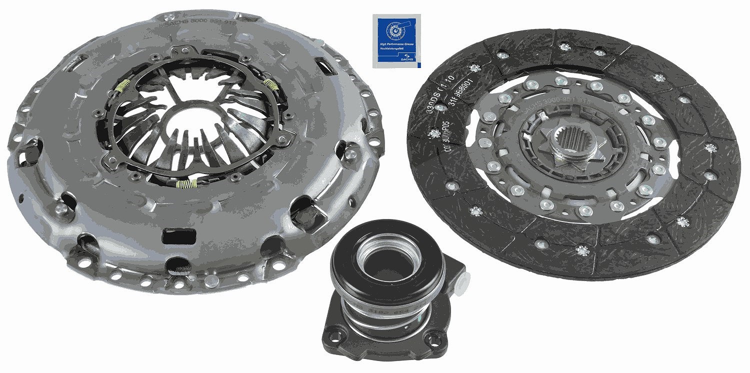 Sachs Kupplungssatz [Hersteller-Nr. 3000990235] für Saab