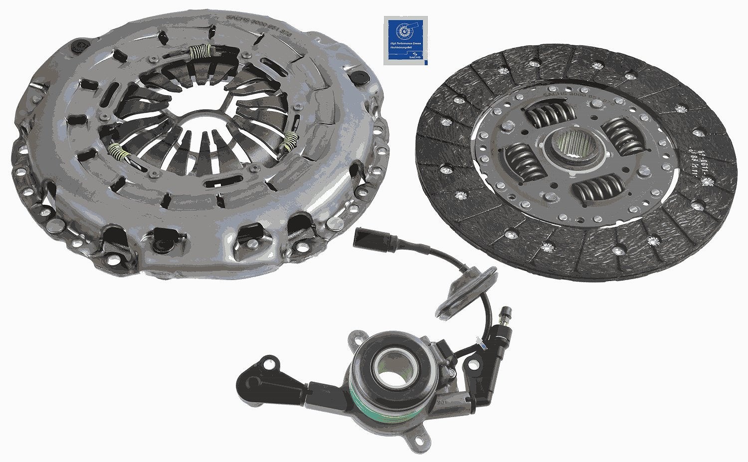 Sachs Kupplungssatz [Hersteller-Nr. 3000990217] für VW