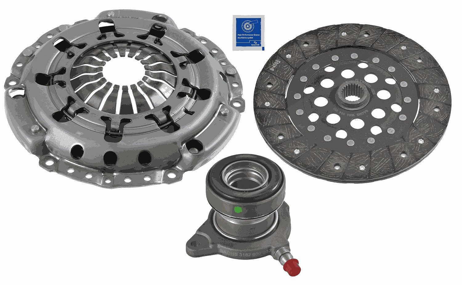 Sachs Kupplungssatz [Hersteller-Nr. 3000990238] für Volvo