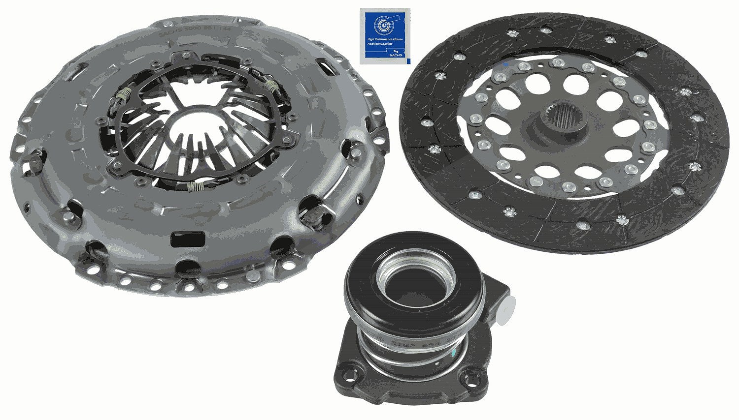 Sachs Kupplungssatz [Hersteller-Nr. 3000990115] für Opel, Vauxhall