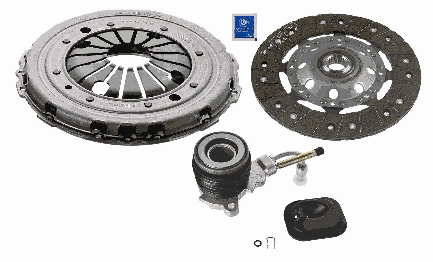 Sachs Kupplungssatz [Hersteller-Nr. 3000990014] für Seat, Ford, VW