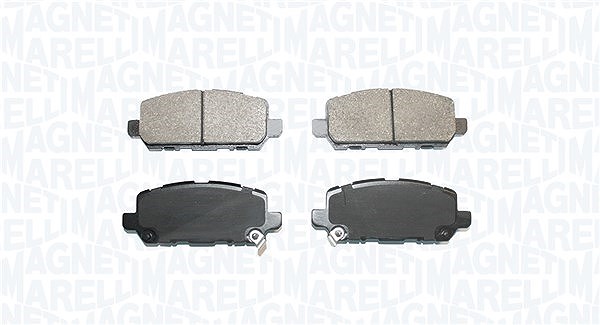 Magneti Marelli Bremsbelagsatz, Scheibenbremse [Hersteller-Nr. 363916061115] für Honda