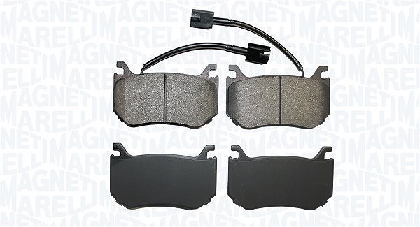 Magneti Marelli Bremsbelagsatz, Scheibenbremse [Hersteller-Nr. 363916061109] für Alfa Romeo