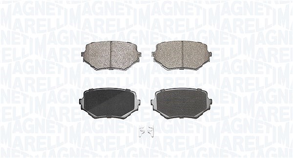 Magneti Marelli Bremsbelagsatz, Scheibenbremse [Hersteller-Nr. 363916061146] für Suzuki
