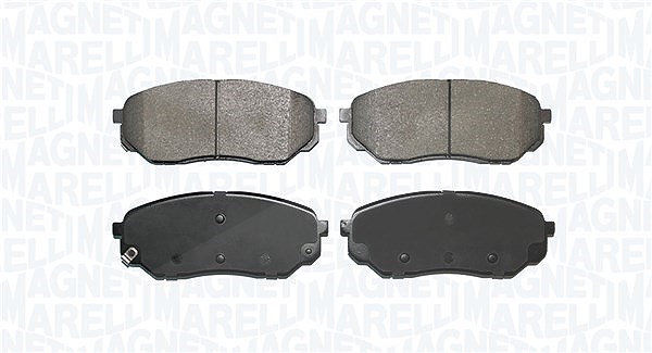 Magneti Marelli Bremsbelagsatz, Scheibenbremse [Hersteller-Nr. 363916061144] für Kia, Hyundai