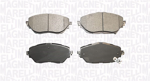 Magneti Marelli Bremsbelagsatz, Scheibenbremse [Hersteller-Nr. 363916061139] für Toyota