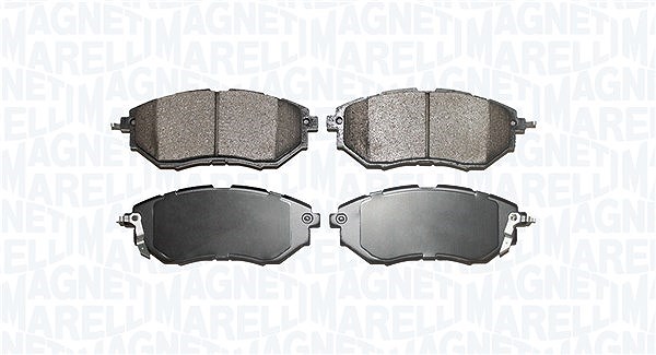 Magneti Marelli Bremsbelagsatz, Scheibenbremse [Hersteller-Nr. 363916061138] für Subaru
