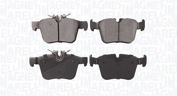 Magneti Marelli Bremsbelagsatz, Scheibenbremse [Hersteller-Nr. 363916061136] für Mercedes-Benz