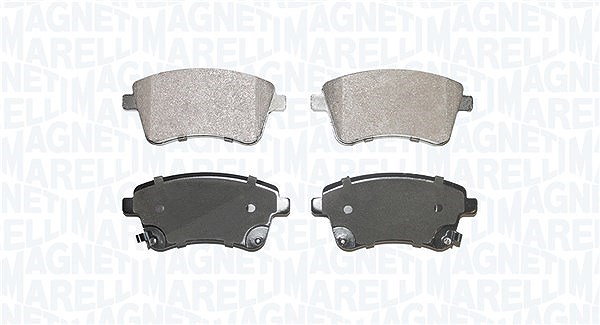 Magneti Marelli Bremsbeläge vorne (Satz) [Hersteller-Nr. 363916061135] für Kia