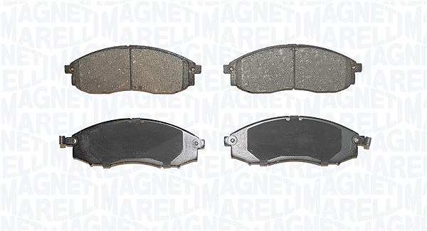 Magneti Marelli Bremsbelagsatz, Scheibenbremse [Hersteller-Nr. 363916061128] für Nissan