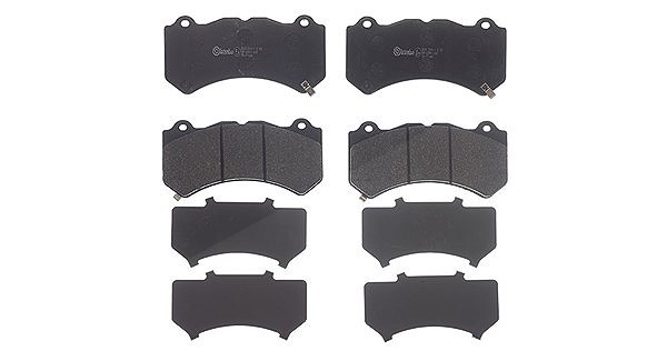Magneti Marelli Bremsbelagsatz, Scheibenbremse [Hersteller-Nr. 363700437018] für Nissan, Dodge, Jeep