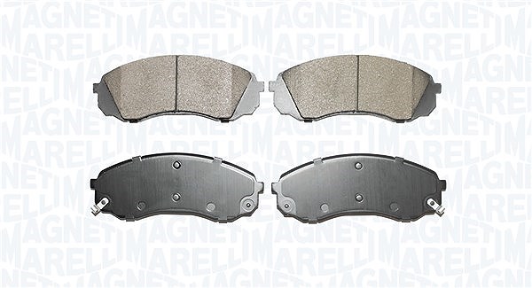 Magneti Marelli Bremsbeläge vorne (Satz) [Hersteller-Nr. 363916061124] für Hyundai, Kia