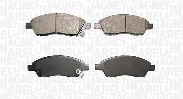 Magneti Marelli Bremsbelagsatz, Scheibenbremse [Hersteller-Nr. 363916061122] für Nissan