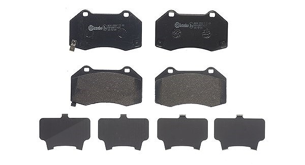 Magneti Marelli Bremsbelagsatz, Scheibenbremse [Hersteller-Nr. 363700423182] für Abarth, Fiat, Mazda