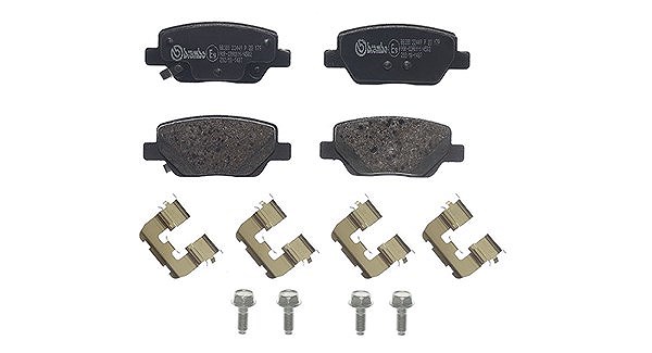 Magneti Marelli Bremsbeläge hinten (Satz) [Hersteller-Nr. 363700423179] für Fiat