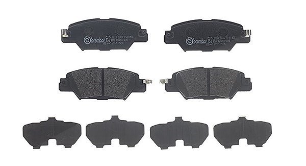Magneti Marelli Bremsbelagsatz, Scheibenbremse [Hersteller-Nr. 363700449053] für Mazda