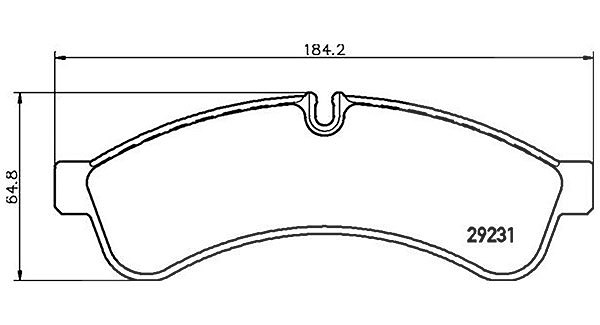 Magneti Marelli Bremsbelagsatz, Scheibenbremse [Hersteller-Nr. 363700506030] für Iveco