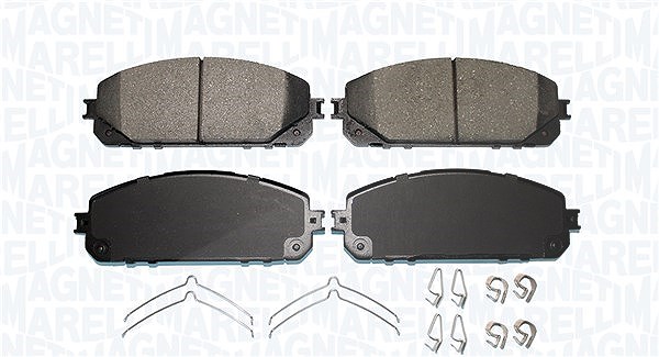 Magneti Marelli Bremsbelagsatz, Scheibenbremse [Hersteller-Nr. 363916060933] für Jeep